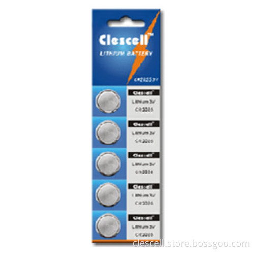 3.0V Lithium Button Cells (CR-Series)
